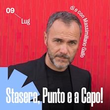 Stasera, punto e a capo