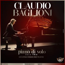 Claudio Baglioni - PIANO DI VOLO soloTRIS Teatro Municipale