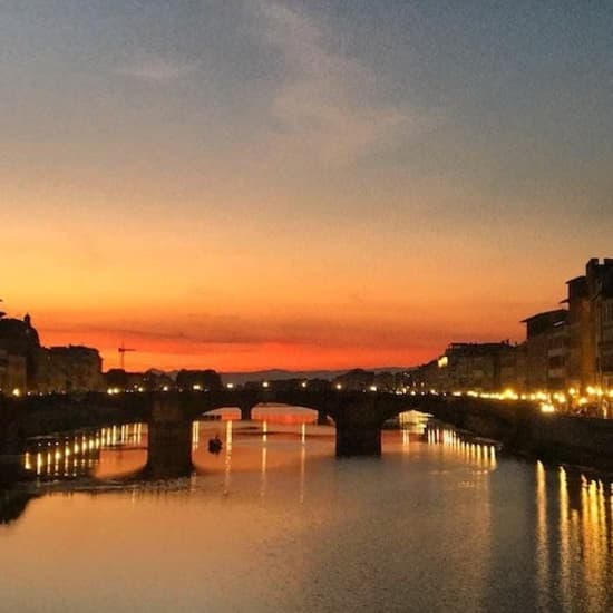 Firenze: Degustazione di vini al tramonto + tour guidato a piedi