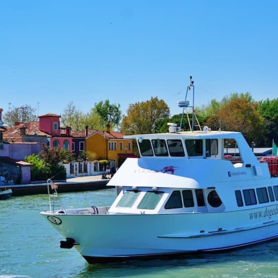 Murano, Burano e Torcello: Tour in barca di un giorno intero Stazione di Venezia Santa Lucia