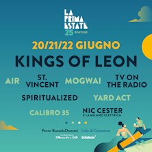 LPE 2025 - DAY 3 KINGS OF LEON – TV ON THE RADIO – NIC CESTER Parco BussolaDomani